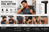 Deep Tissue Massage Gun for Muscle Recovery