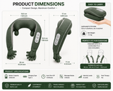 Portable Rechargeable Neck Massager - FundayBucket