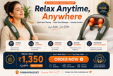 Smart Neck & Shoulder Massager with Heat Therapy for Pain Relief and Relaxation - FundayBucket