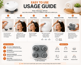 Electric Scalp Massager with 4D Deep Kneading | USB Rechargeable | Stress Relief & Hair Scalp Care